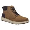 Schnürboots JOSEF SEIBEL "Clayton 03", Herren, Gr. 41, camel, kombi, Nubukleder, Veloursleder, Leder, casual, Schuhe, Schnürschuh, Komfortschuh mit Reißverschluss