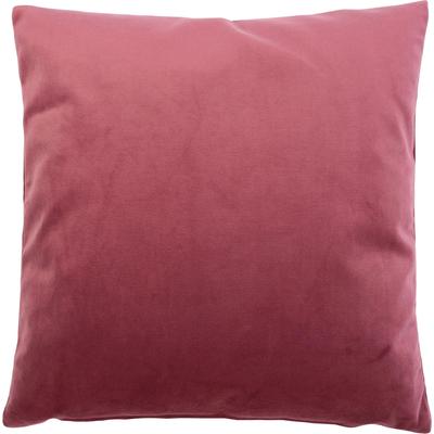 Dekokissen GÖZZE "Duval", lila (beere, unifarben), B:60cm L:60cm, Polyester, Dekokissen_Sitzkissen_Kissenhüllen, mit Reißverschluss, Kissenhüle ohne Füllung, 2 Stück Image