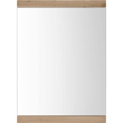 Garderobenspiegel "Lancaster Dielen", braun (eiche artisan), B:60cm H:82,8cm T:2cm, Spanplatte, SET ONE BY MUSTERRING, Spiegel, mit Holzabsetzung, zwei Farben, B 60 x H 83 cm Image