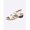 Sandale CLASSIC, Damen, Gr. 40, weiß, Lackleder, Schuhe