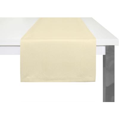 Tischläufer WIRTH "Neufahrn" Gr. 1, beige, B:40cm L:150cm, Kunstfaser, Tischdecken Image