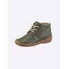 Stiefelette CASUAL LOOKS, Damen, Gr. 37, grün (khaki), Glattleder, sportlich, Schuhe