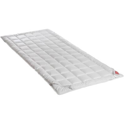 Matratzenauflage HEFEL "Wellness Vitasan", weiß, B:180cm H:2cm L:200cm, Bezug: 100% Baumwolle. Füllung: 100% Polyester, Matratzenzubehör Image