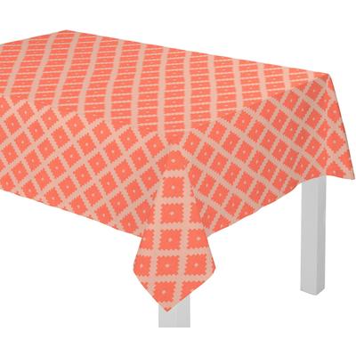 Tischdecke ADAM "Maroccan Shiraz Light" Gr. 4, orange, Ø:145cm, Baumwolle, Tischdecken Image