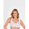 Entlastungs-BH MISS MARY, Damen, Gr. 105, Cup E, weiß, 79% Polyamid, 13% Elasthan, 8% Polyester, BHs