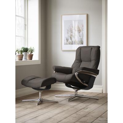 Relaxsessel STRESSLESS "Mayfair", braun (braun batick), B:92cm H:103cm T:79cm, Leder BATICK: BATICK ist ein leicht korrigiertes, durchgefärbtes und genarbtes Möbelleder, bei dem die meisten Unebenheiten und Spuren in der Regel entfernt wurden.,... Image