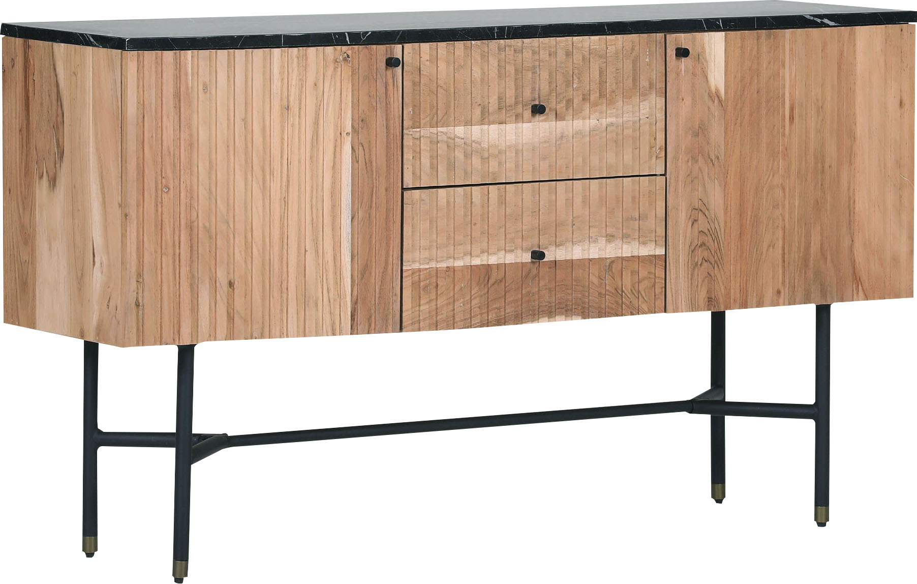 Sideboard GUTMANN FACTORY, beige (natur), B:140cm H:80cm T:42cm, Sideboards, Sideboard, Kommode, Breite 140 cm Image