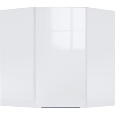 Eckhängeschrank OPTIFIT "Tara", weiß (weiß glanz), B:60cm H:70,4cm T:34,9cm, Schränke, Eckhängeschrank Image