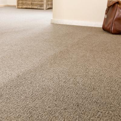 Teppichboden ANDIAMO "Luton, Feinschlinge, Made in Netherlands", beige, B:500cm H:6mm L:700cm, Kunstfaser, Teppiche, meliert, Breite 400 cm oder 500 cm, strapazierfähig & pflegeleicht Image