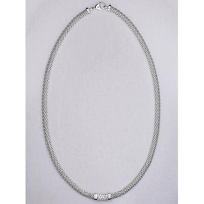 Collier LADY, silber (silber 925), Halsketten, Damen, 45, Silber 925 (Sterlingsilber), L: 45cm, Collier Image