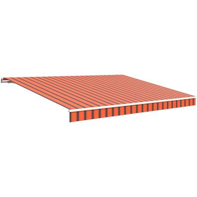 Gelenkarmmarkise WISMAR "Classic", orange (orange, braun), B:600cm H:25cm, Polyacryl, Markisen Image