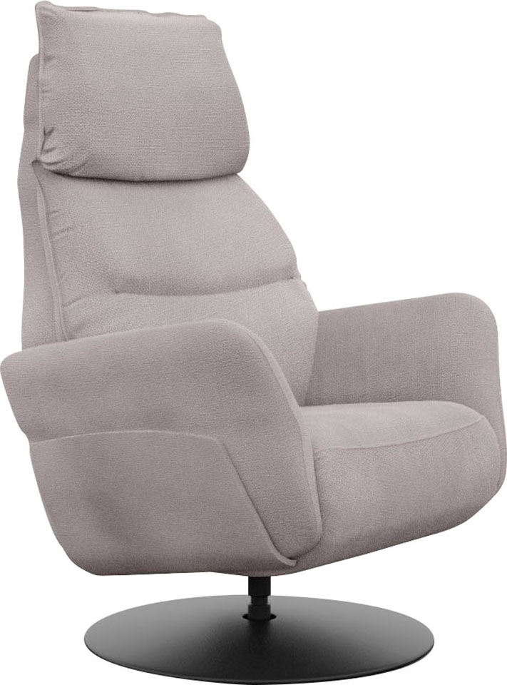 Relaxsessel ALINA "Thimo", grau (mittelgrau xbo 19), B:84cm H:114cm T:86cm, Struktur fein XBO (100% Polyester), Sessel, Relaxsessel, in Größe S, Liegefläche 178 cm, verstellbar, optional mit Aufstehhilfe