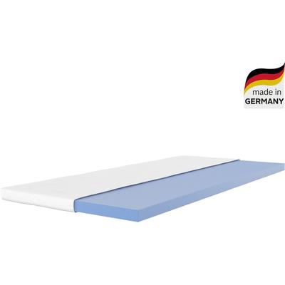 Topper ÄLGDRÖM "Lasse, Topper 90x200 cm,180x200 cm", weiß, B:80cm H:7cm L:200cm, Gelschaum, Topper, Matratze, Boxspringbett geeignet, ergonomisch Image
