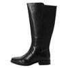 Weitschaftstiefel SHEEGO, Damen, Gr. 43, schwarz, Leder, Schuhe