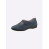 Ballerina WALDLÄUFER, Damen, Gr. 3,5, blau (dunkelblau), Nubukleder, sportlich, Schuhe
