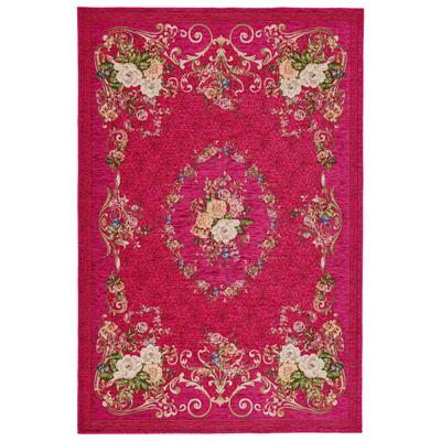 Teppich HEINE HOME Gr. 1, pink, B:60cm H:4mm L:90cm, Baumwolle, Polyester, Kunstfaser, Kunstfaser, Polypropylen, Teppiche Image