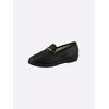 Hausschuh CASUAL LOOKS, Damen, Gr. 38, schwarz, Lederimitat, Basic, Schuhe