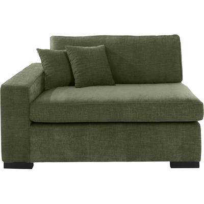 Sofaelement "Skara XXL", grün, B:140cm H:86cm T:130cm, 100% Polyester, GUIDO MARIA KRETSCHMER HOME & LIVING, Polsterelemente, Modul XXL - zum eigenen Zusammenstellen, Armlehne links/rechts wählbar Image