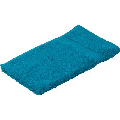 Gästehandtuch GÖZZE "New York", blau (lagune), B:30cm L:50cm, Frottier, Obermaterial: 100% Baumwolle, Handtücher (Packung), im Set, moderne Uni-Farben, mit strukturierter Borte, reine Baumwolle Image