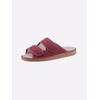 Pantolette CASUAL LOOKS, Damen, Gr. 42, rot (bordeaux), Textil, modisch, Schuhe