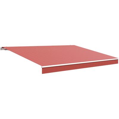 Gelenkarmmarkise WISMAR "Classic", rot (rostrot), B:600cm H:25cm, Polyacryl, Markisen Image