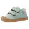 Lauflernschuh NATURINO "Amur", Kinder, Gr. 22, grün, Nappaleder, casual, Schuhe, Babyschuh, Klettschuh mit Wollfutter, Größenschablone zum Download