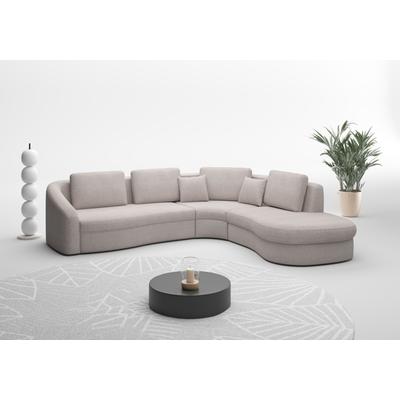 Ecksofa SIT & MORE "Jazz L-Form", beige, B:303cm H:88cm T:274cm, 100% Polyester, Sofas, In weiteren Größen erhältlich Image