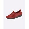Schnürschuh ANDREA CONTI, Damen, Gr. 41, rot, Leder, Rindsleder, Glattleder, modisch, Schuhe