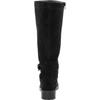 Weitschaftstiefel SHEEGO, Damen, Gr. 43, schwarz, Leder, Schuhe