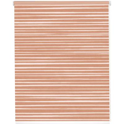 Seitenzugrollo SUNLINES "StartUp Style Stripes", rot (rot, weiß), B:202cm H:180cm, Polyester, Aluminium, Kunststoff, Rollos Image
