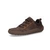 Sneaker DOCKERS BY GERLI, Herren, Gr. 46, braun, Nubuklederimitat, unifarben mit Farbeinsatz, casual, Schuhe, Barfußschuh, Komfortschuh mit Polsterung