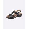 Sandale CLASSIC, Damen, Gr. 42, schwarz, Lackleder, Schuhe