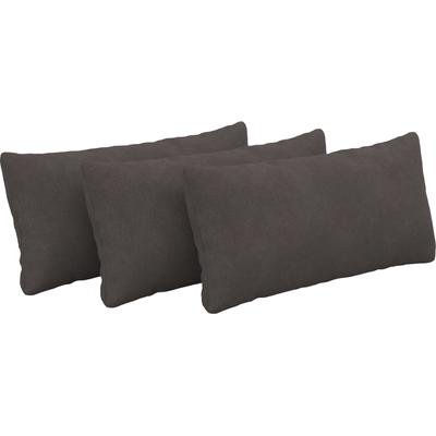 Polsterauflage SIT & MORE "Zoe", grau (fango), B:60cm H:30cm T:10cm, 100% Polyester, Polsterauflagen Image