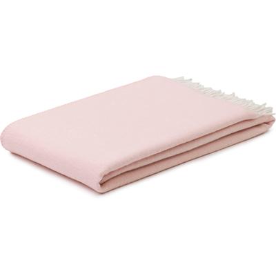 Wohndecke GÖZZE "Iowa", rosa (altrosa), B:150cm L:200cm, Baumwolle, Polyacryl, Wohndecken, mit Fransen Image