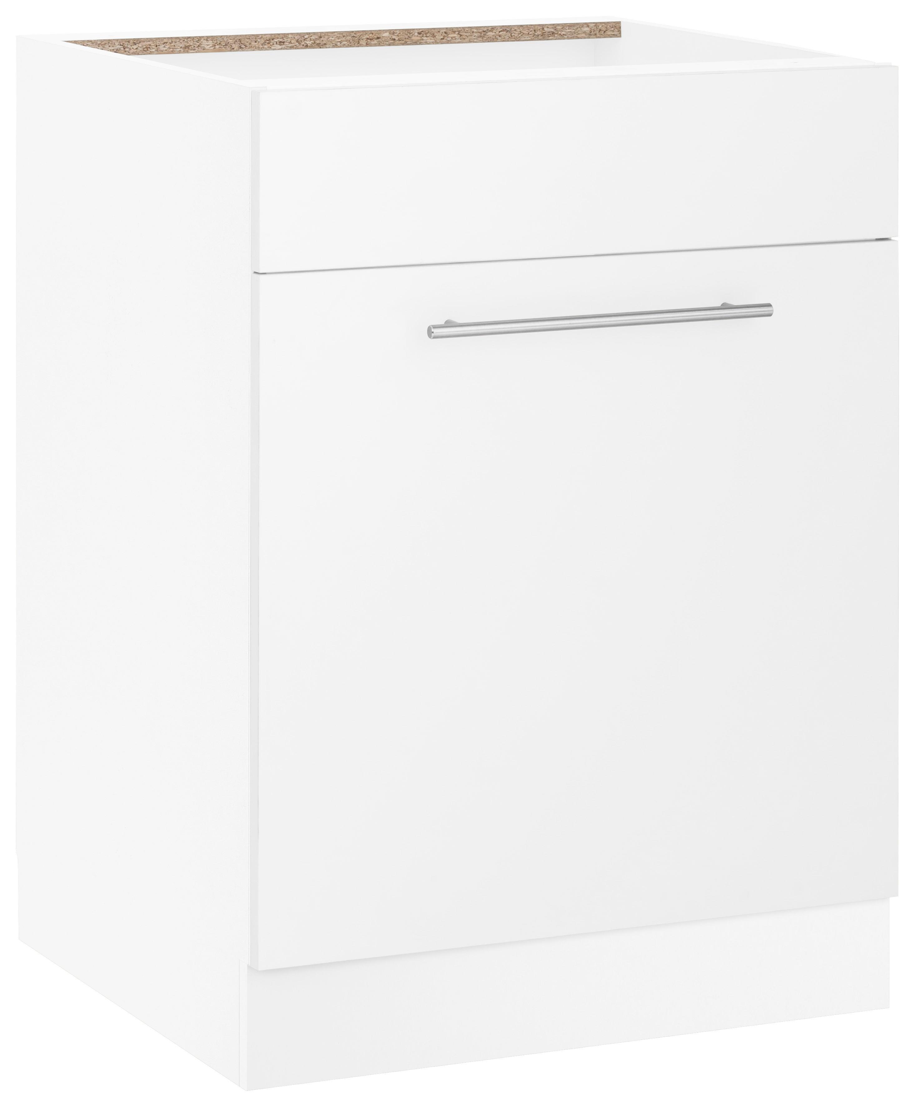 Spülenschrank WIHO KÜCHEN "Flexi2", weiß (front und korpus: weiß), B:60cm H:82cm T:57cm, Schränke, Breite 60 cm Image