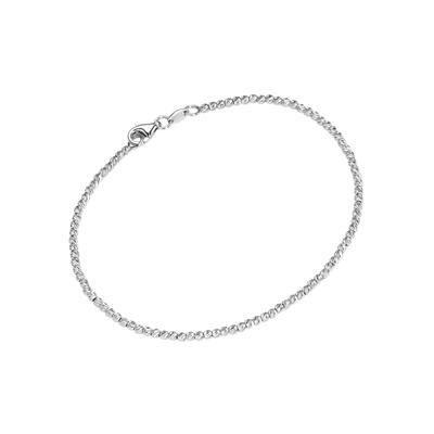 Silberkette LADY, silber (silber 925), Halsketten, Damen, 45, Silber 925 (Sterlingsilber), L: 45cm Image