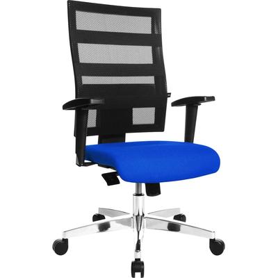 Bürostuhl TOPSTAR "X-Pander", schwarz (schwarz, blau), Stühle Image