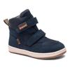 Winterstiefel BISGAARD "matty tex", Kinder, Gr. 26, blau (navy), Leder, sportlich, Schuhe, Boots mit isolierendem 3M Thinsulate, Größenschablone zum Download
