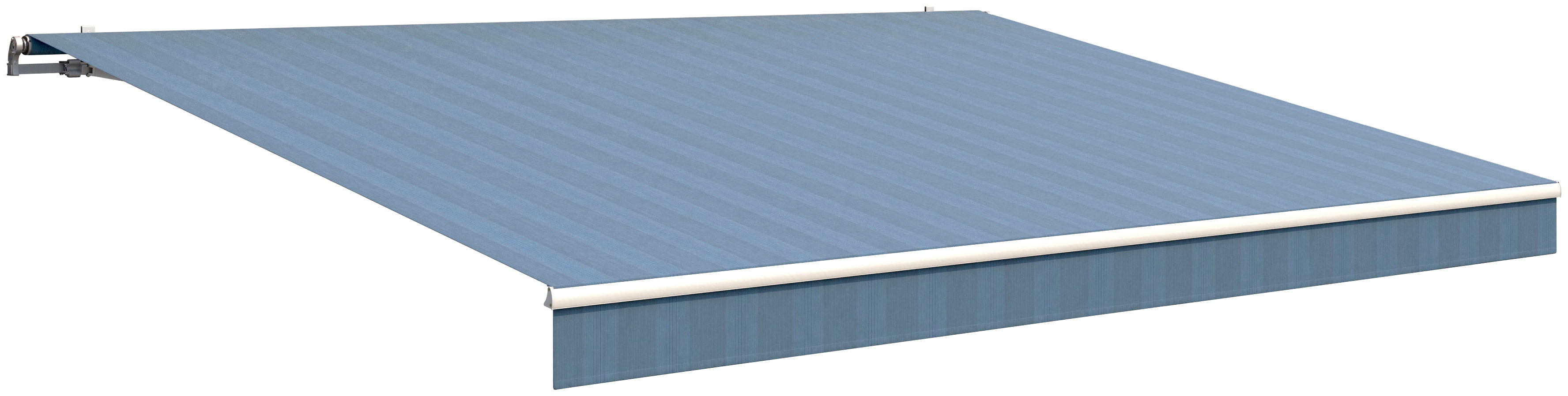 Gelenkarmmarkise WISMAR "Classic", blau, B:400cm H:25cm, Polyacryl, Markisen Image