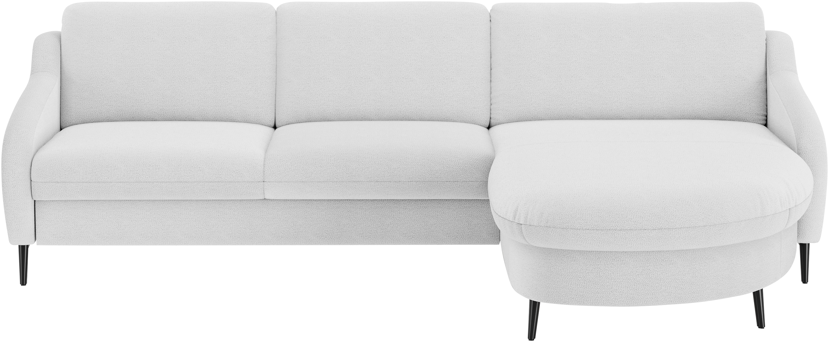 Ecksofa SIT & MORE "Soul L-Form", silber, B:296cm H:90cm T:189cm, 100% Polyester, Sofas, wahlweise mit Bettfunktion Image