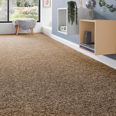 Teppichboden ANDIAMO "Matz, Schlinge, Made in Belgium", braun (dunkelbraun), B:500cm H:6mm L:600cm, Kunstfaser, Teppiche, meliert, Breite 400 cm oder 500 cm, strapazierfähig & pflegeleicht Image