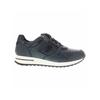 Sneaker CASUAL LOOKS, Damen, Gr. 36, blau (jeansblau), Glattleder, Lackleder, Nubukleder, sportlich, Schuhe