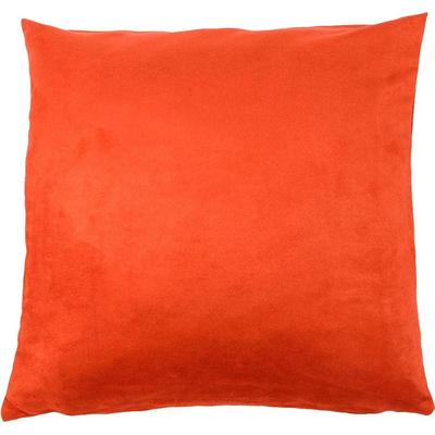 Kissenhüllen GÖZZE "Alcatraz", orange (terra), B:60cm L:60cm, Polyester, Obermaterial: 100% Polyester, Kissenbezüge, in Wildlederoptik Image