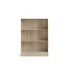 Bücherregal INOSIGN "Basic Regal, Büroregal", braun (eiche struktur), B:79cm H:107,2cm T:26,8cm, Spanplatte, Regale, Standregal in verschiedenen Größen und Farben erhältlich