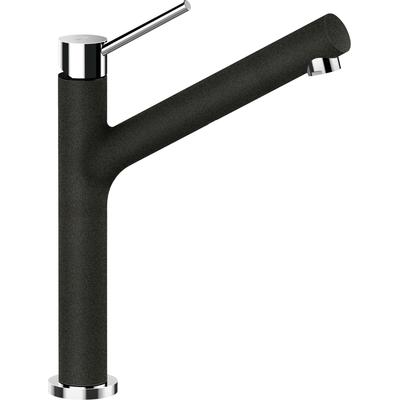 Küchenarmatur SCHOCK "DION FA", schwarz (carbonium), B:19,4cm H:29,3cm Ø:5cm, Armaturen Image