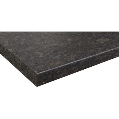 Arbeitsplatte WIHO KÜCHEN "Flexi 38", grau (steel grau coffee), B:300cm H:3,8cm T:60cm, Tischplatten, 38 mm stark Image