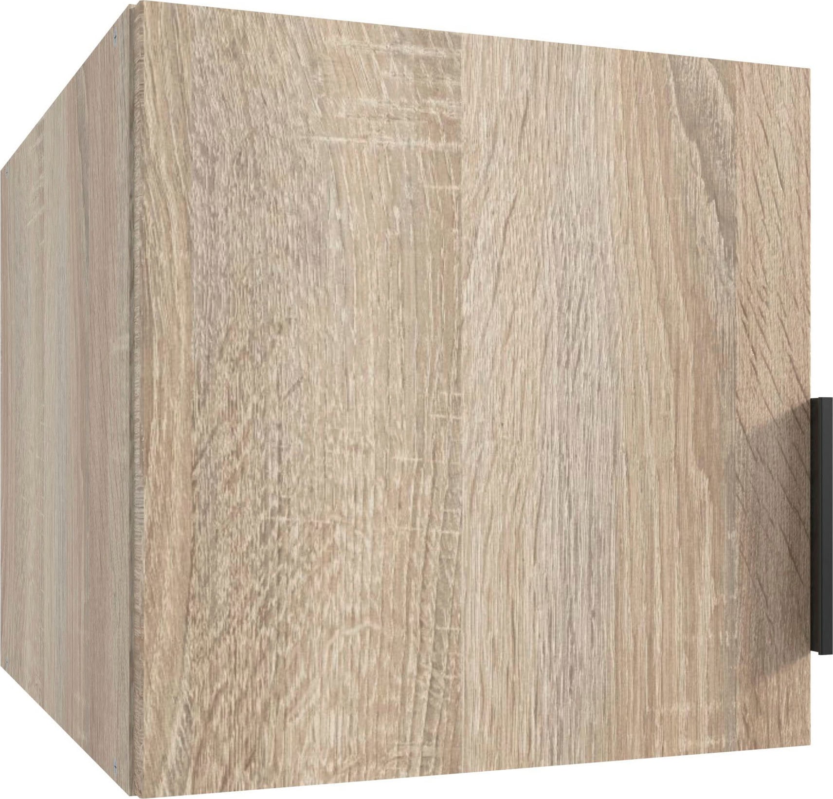 Schrankaufsatz WIMEX "Modena", braun (eiche sägerau nachbildung), B:40cm H:40cm T:54cm, Spanplatte, Möbelaufsätze, Schrankaufsatz, Aufsatzschrank