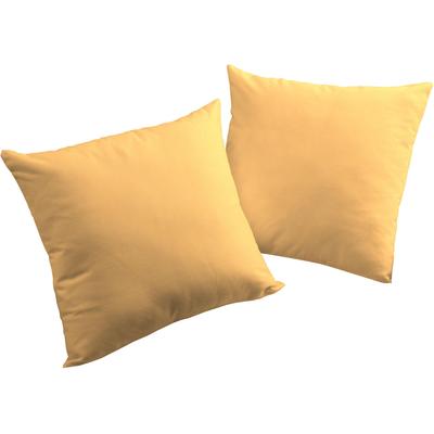 Kissenhülle ADAM "Uni Light Collection", beige, B:50cm L:50cm, Baumwolle, Obermaterial: 100% Baumwolle, Kissenbezüge, im Uni Design Image