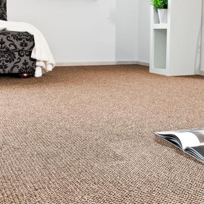 Teppichboden ANDIAMO "Patras, Strukturschlinge, Made in Netherlands", braun, B:400cm H:8,5mm L:800cm, Kunstfaser, Teppiche, meliert, Breite 400 cm oder 500 cm, strapazierfähig & robust Image