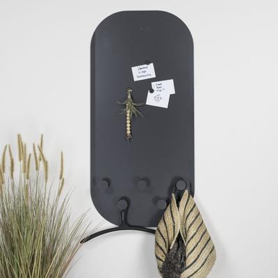 Garderobenhalter SPINDER DESIGN "Espen", schwarz, B:55cm H:115cm T:7cm, Metall, Garderobenhalter, Metall, Breite 55 cm Image